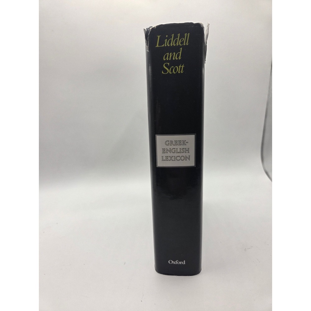 Liddell and Scott Greek-English Lexicon Abridged Oxford University Press Hard Co - Picture 3 of 5